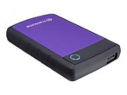 Transcend TRANSCEND TS2TSJ25H3P Transcend HDD extern 25H3P 2.5 2TB USB3.0, sistem cu tripla protectie la soc
