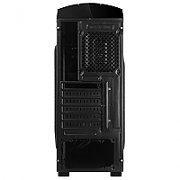 nJoy Carcasa Njoy Supernova, MiddleTower, fara sursa, black/red