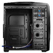 nJoy Carcasa Njoy Supernova, MiddleTower, fara sursa, black/red