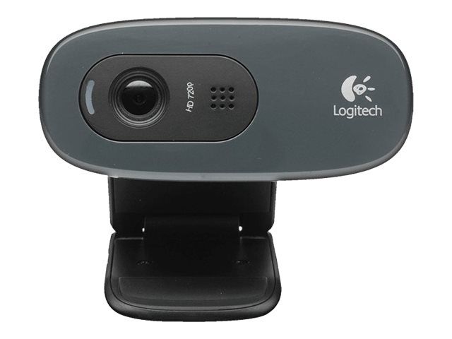 CAMERA  web LOGITECH C270, HD 720 rez 1280 x 720, USB 2.0, microfon, negru,  960-001063  (include TV 0.18lei)
