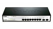 Switch D-Link DGS-1210-10, 8 porturi 10 / 100 / 1000 MBs
