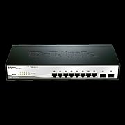 Switch D-Link DGS-1210-10, 8 porturi 10 / 100 / 1000 MBs