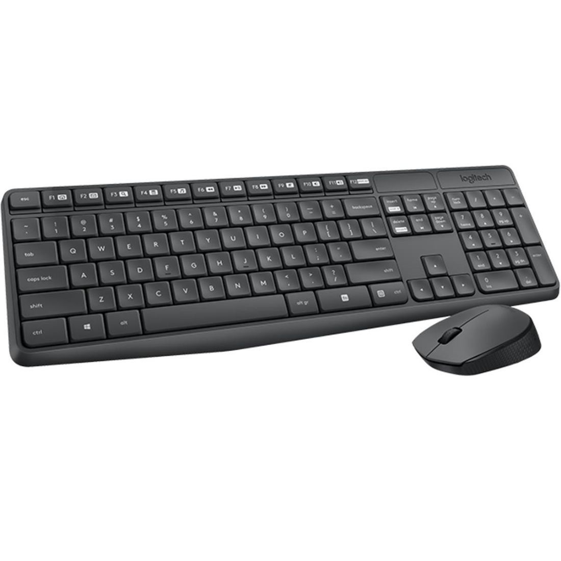 Logitech MK235 keyboard RF Wireless QWERTY US International Grey