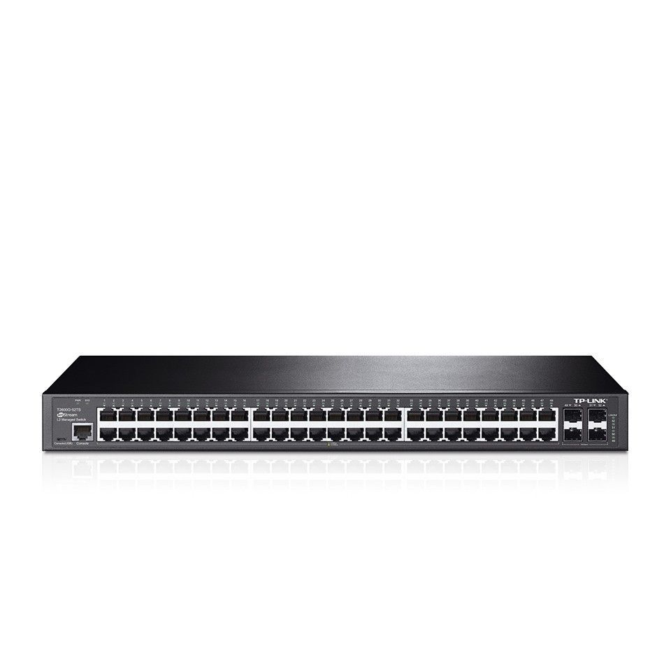 Switch TP-Link TL-SG3452, 48 porturi 10 / 100 / 1000 MBs