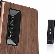 BOXE EDIFIER 2.0, RMS:  60W (2 x 13W, 2 x 17W), telecomanda wireless, volum, bass, treble, dual RCA, brown,  R1600TIII    (include TV 8 lei)