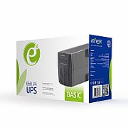 Gembird EG-UPS-B650 uninterruptible power supply (UPS) Line-Interactive 0.65 kVA 390 W